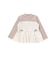 【お揃い】シャギージャガードビスチェドッキングペプラムプルオーバー(90~150cm)
