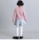 ヘリンボン切替プリーツショートパンツ(80~150cm)