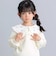 フリルBIGカラーお花刺しゅうリブプルオーバー(90~150cm)
