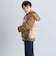 【撥水加工】配色タフタ4way中綿コート(90~150cm)