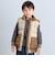 【撥水加工】配色タフタ4way中綿コート(90~150cm)