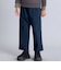 チェックパイピングアウトポケットツイルロングパンツ(90~150cm)