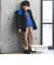 【撥水加工】マットタフタロゴプリントダウンコート(90~160cm)