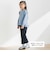 【店舗限定】ポンチリボン刺しゅうトップス(95～160cm)