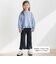 【店舗限定】リボンポイントポンチフレアパンツ(95～160cm)