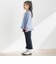 【店舗限定】リボンポイントポンチフレアパンツ(95～160cm)