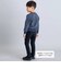リブレスコールスリムストレートロングパンツ(90~160cm)