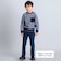リブレスコールスリムストレートロングパンツ(90~160cm)