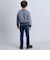 リブレスコールスリムストレートロングパンツ(90~160cm)