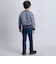 リブレスコールスリムストレートロングパンツ(90~160cm)