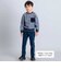 リブレスコールスリムストレートロングパンツ(90~160cm)