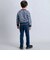 リブレスコールスリムストレートロングパンツ(90~160cm)