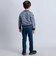 リブレスコールスリムストレートロングパンツ(90~160cm)