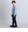 リブレスコールスリムストレートロングパンツ(90~160cm)
