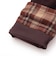 チェック裾折り返しコールテン＆デニムロングパンツ(80~130cm)