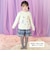 【スラプリ】モチーフ刺しゅうニット(80~130cm)