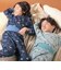 【スララク/腹巻き一体型】みんな快眠！長袖みんみん接結キルトパジャマ 上下セット(80~130cm)
