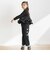 シフォン2段フリル 長袖カットソー(95~160cm)