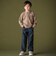 ヘリンボーンパイピングロングパンツ(95~160cm)
