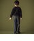 ヘリンボーンパイピングロングパンツ(95~160cm)