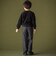 ヘリンボーンパイピングロングパンツ(95~160cm)