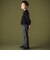 ヘリンボーンパイピングロングパンツ(95~160cm)
