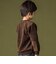 ワッペン付き 異素材切り替え長袖トレーナー(95~160cm)