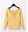 レースアップリブニットTOP