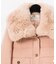 ファー付ショートダウンジャケット