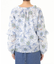 フラワープリントカフタンレーストップ