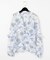 フラワープリントカフタンレーストップ