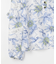 フラワープリントカフタンレーストップ