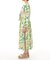 ブーケプリントロングワンピース