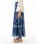 サラサシフォンロングスカート
