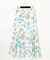 サラサペイントイレヘムスカート