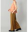 フロントスリットパンツ