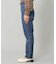 テーパードデニムパンツ