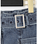 テーパードデニムパンツ