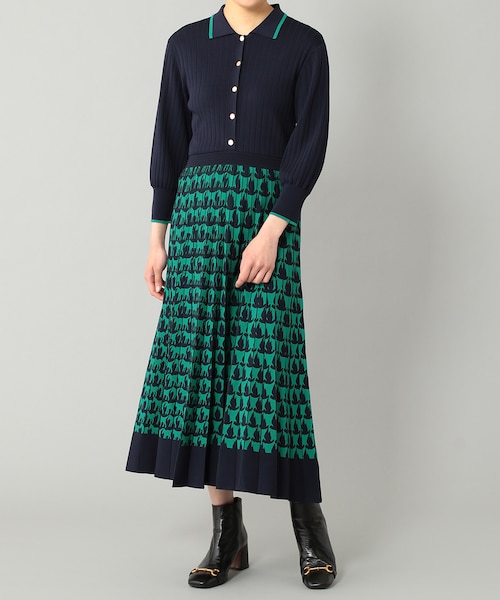 トロンプルイユニットワンピース｜グレースコンチネンタルの通販