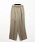サテンタックワイドパンツ