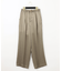 サテンタックワイドパンツ