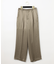 サテンタックワイドパンツ