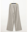 ウールストレッチセミワイドパンツ