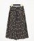 マルチドットプリーツパンツ