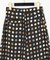 マルチドットプリーツパンツ