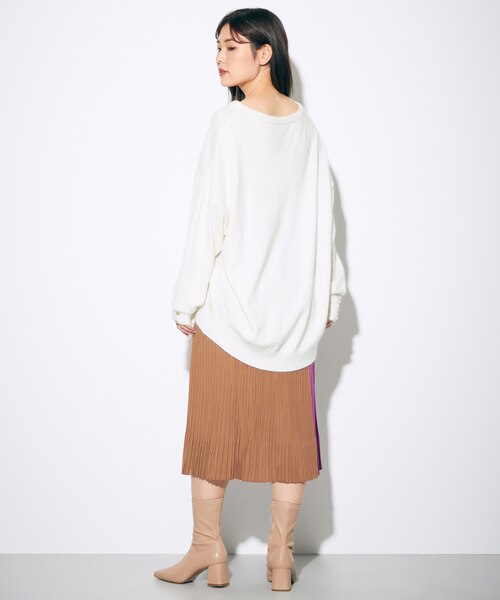 新品　グレースコンチネンタル　ロゴJQニットトップ ロゴJQニットトップ｜グレースコンチネンタルの通販｜&mall（アンド
