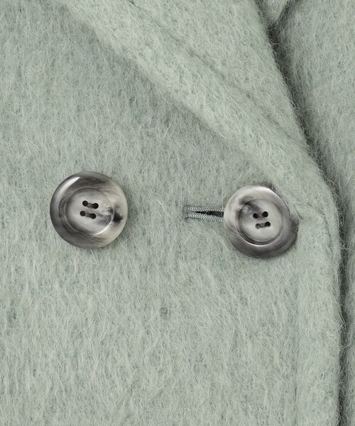 シャギービックカラーコート｜グレースコンチネンタルの通販｜&mall