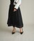 カットジャガードツイードスカート