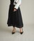 カットジャガードツイードスカート