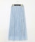 チェックチュールプリーツスカート
